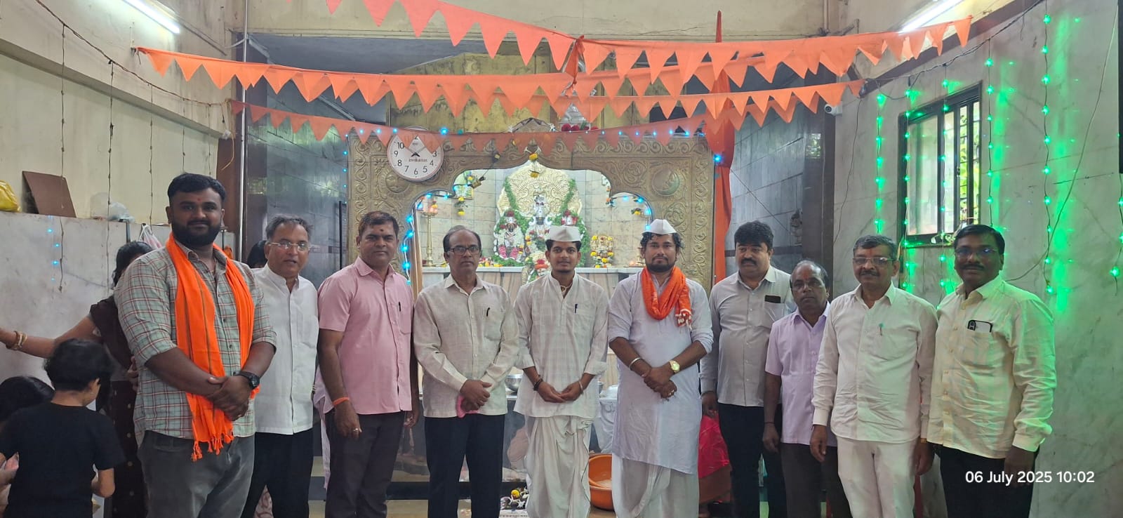 श्री संत नामदेव दैवकी संस्थेत आषाढी एकादशीनिमित्त भक्तिमय कार्यक्रम संपन्न