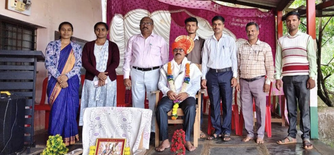 सेवानिवृत्ती निमित्त सत्कार समारंभ : लक्ष्मण गावडा यांचा सन्मान