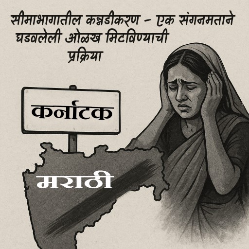 सीमाभागातील कन्नडीकरण – एक संगनमताने घडवलेली ओळख मिटविण्याची प्रक्रिया