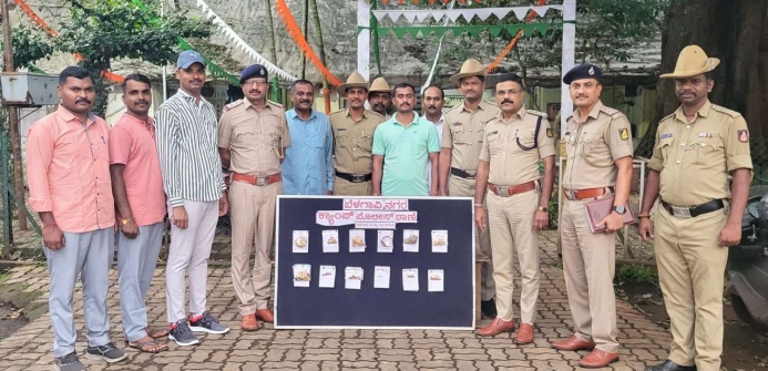 लक्ष्मी नगर हिंडलगा चोरी प्रकरणाचा कॅम्प पोलिसांनी उलगडा केला – ८५ लाखांचे दागिने जप्त