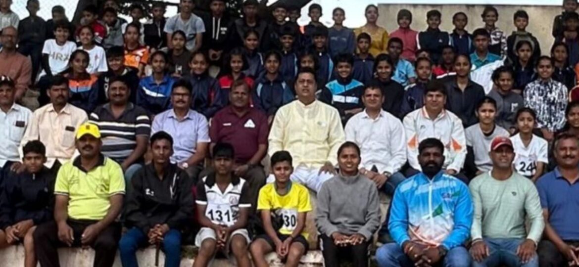 मिनी ऑलिंपिक अथलेटिक्स स्पर्धेची जिल्हास्तरीय निवड चाचणी संपन्न