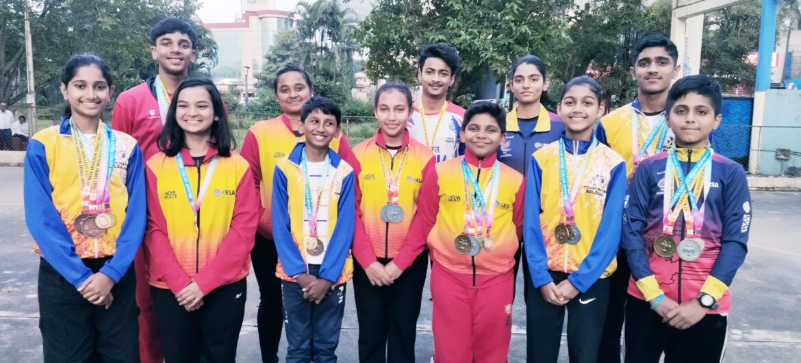 ४१व्या राज्यस्तरीय स्केटिंग स्पर्धेत बेळगावचे स्केटर्स चमकले — २६ पदकांवर बेळगावचा ठसा