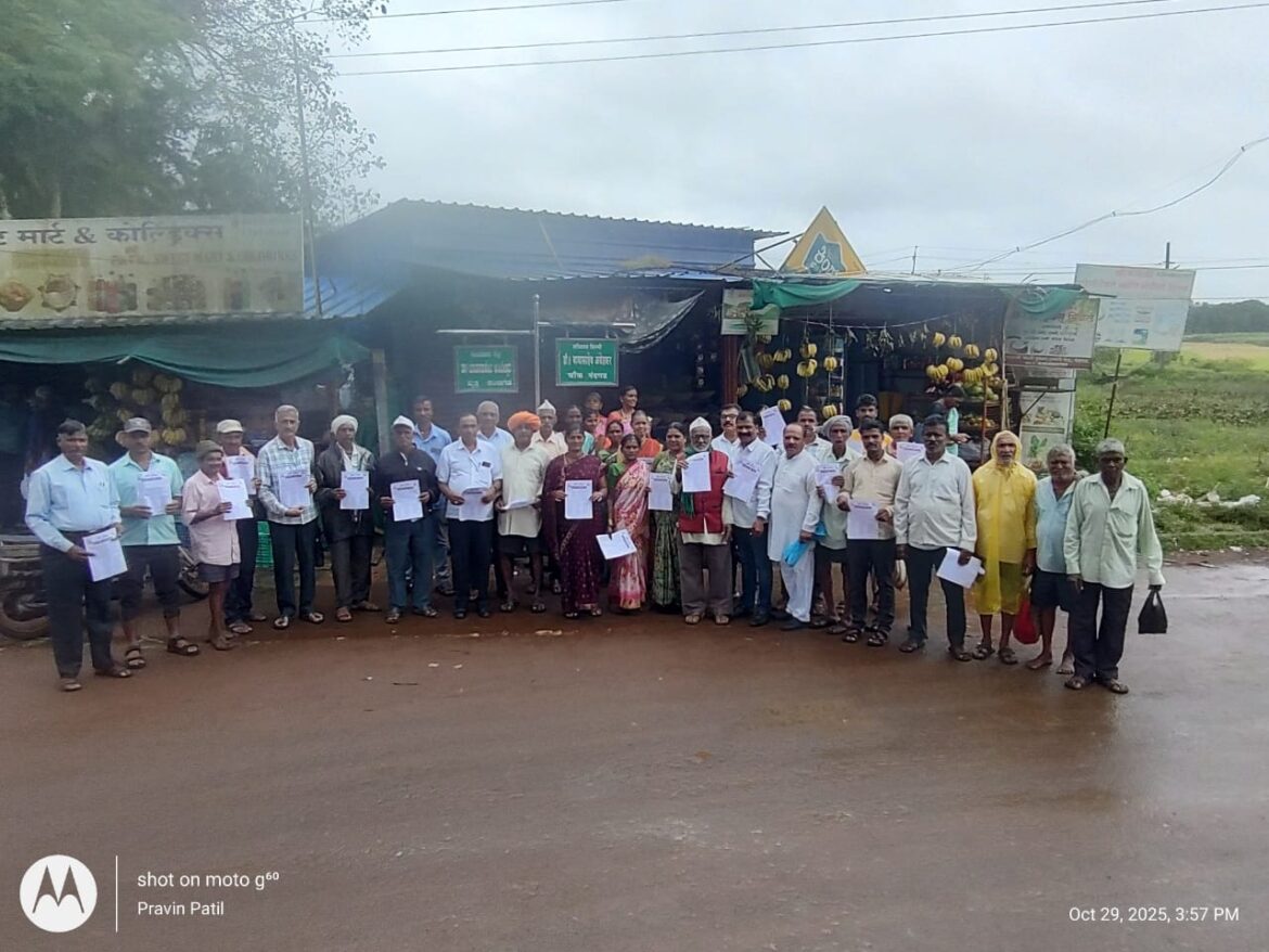 नंदगडमध्ये महाराष्ट्र एकीकरण समितीची जनजागृती मोहीम : १ नोव्हेंबर काळा दिनी कडकडीत हरताळचे आव्हान