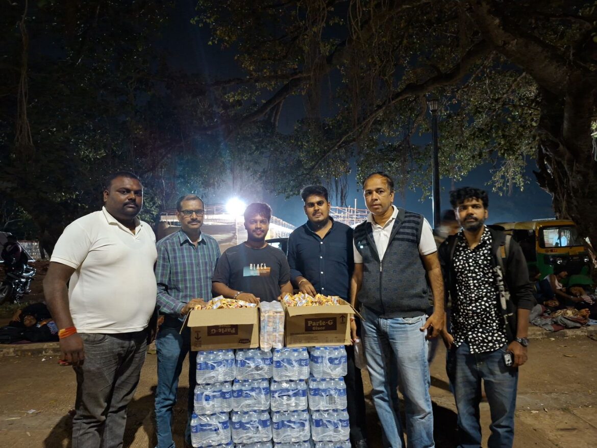 सैन्यात भरती होण्यासाठी आलेल्या तरुणांच्या पाठीशी उभे राहिले शहरातील युवक; 800 उमेदवारांना दिला अल्पोपहारचा दिलासा.