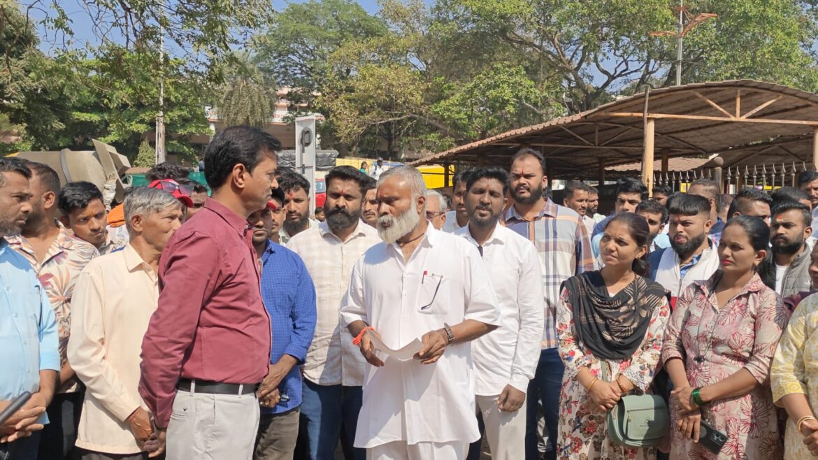 महिला सुरक्षेसह ड्रग्सविरोधात कठोर कारवाईची मागणी; श्री राम सेना हिंदुस्थानचा बेळगावात मोर्चा