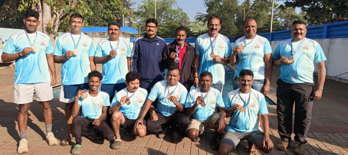 सिंधुदुर्ग सागरी जलतरण स्पर्धेत बेळगावच्या मास्टर्स जलतरणपटूंची दमदार कामगिरी