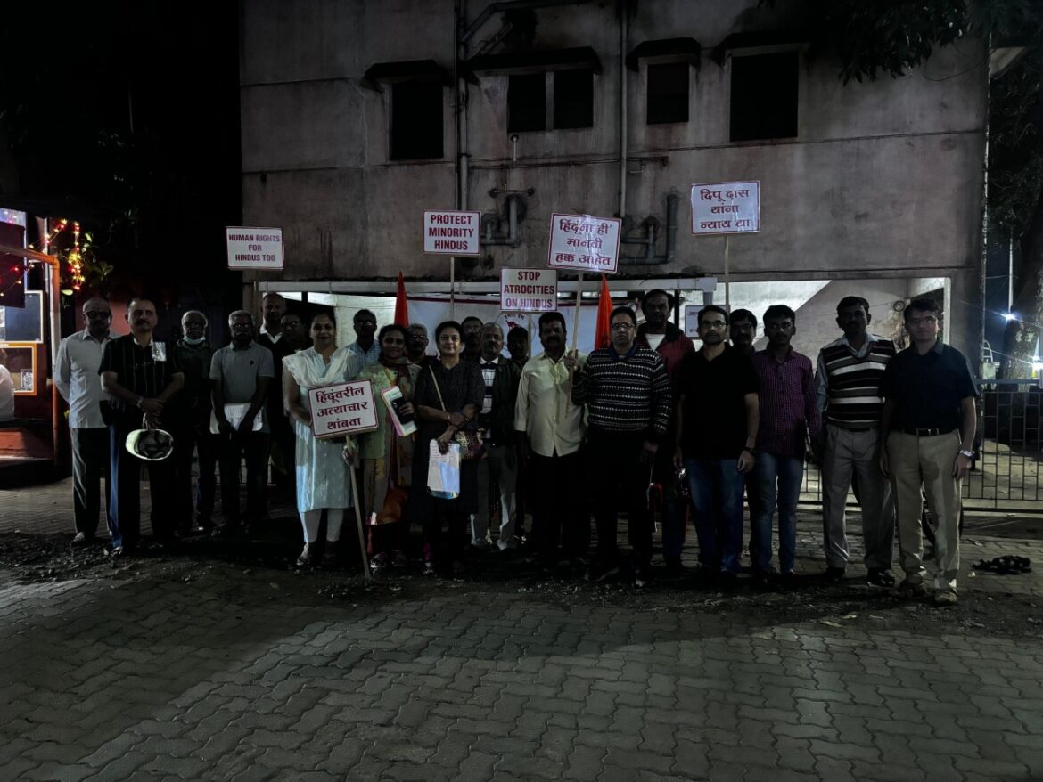 हमारा देश संघटना – बेळगावतर्फे बांगलादेशातील हिंदूंवरील अत्याचार संदर्भात जनजागृती व स्वाक्षरी मोहीम