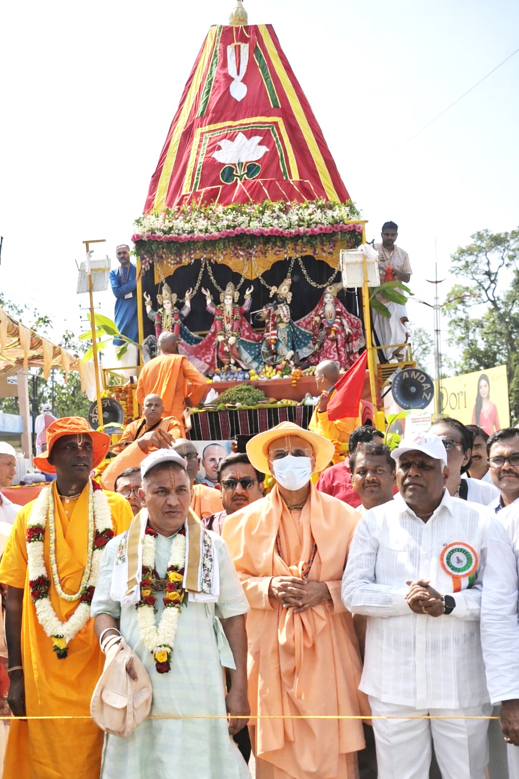 ‘कृष्ण भक्तीत न्हाहून निघाली बेळगाव नगरी’हरे कृष्ण रथयात्रा महोत्सवाचा दिमाखात प्रारंभ; आज समारोप