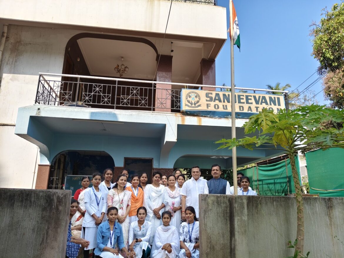 संजीवनी फाउंडेशनमध्ये प्रजासत्ताक दिन उत्साहात साजरा