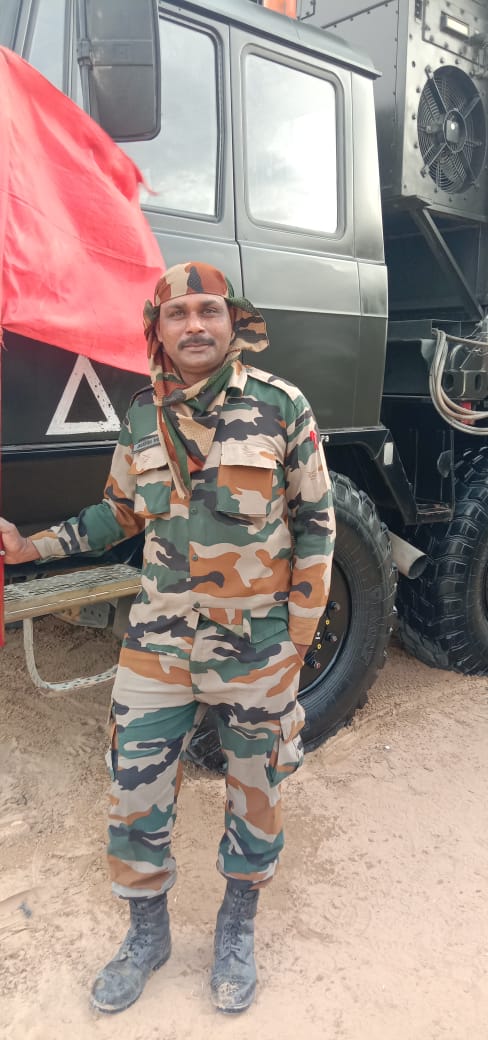 कर्तव्यावर असताना अंबालामध्ये वाहन दुर्घटनेत कंग्राळी (के.एच.) येथील जवान जगदीश शिंदे यांचे निधन