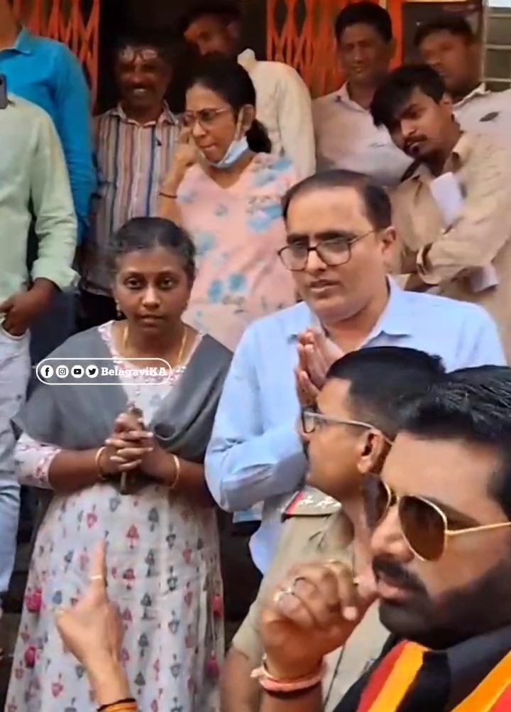 बँक ऑफ बडोदा उद्यमबाग शाखेत भाषा सक्तीचा प्रकार; महिला कर्मचाऱ्याला धमक्या, पोलिसांची बघ्याची भूमिका?