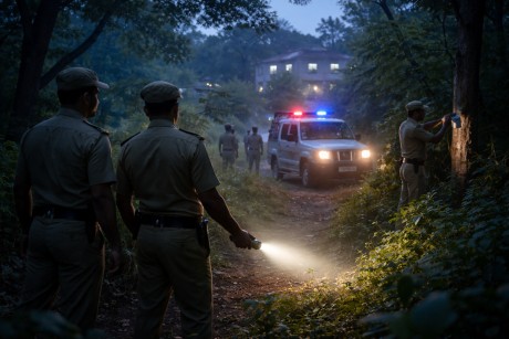 लिंगराज कॉलेज परिसरात बिबट्यासदृश प्राण्याची अफवा; वन विभागाकडून सतर्कतेचा इशारा