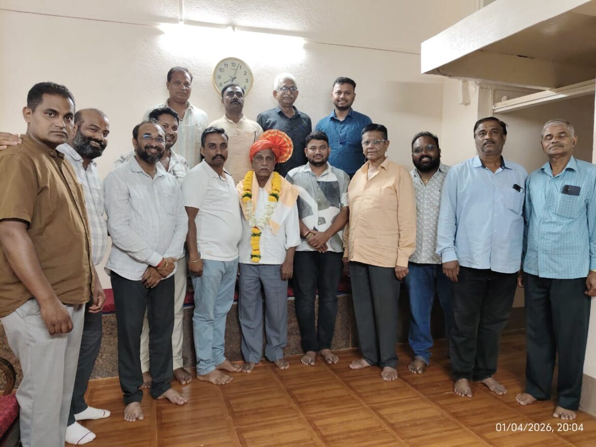 प्रकाशदादा मरगाळे यांचा युवा समितीकडून सत्कार; सीमाप्रश्न सोडवण्यासाठी ‘अखेरचा भीमटोला’ देण्याचे आवाहन