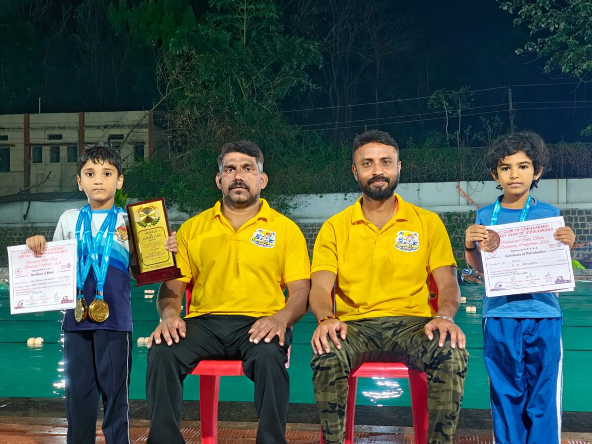 PSAच्या जलतरणपटूंची दमदार कामगिरी; यश पाटुकलेचे ४ सुवर्णपदकांसह विजेतेपद