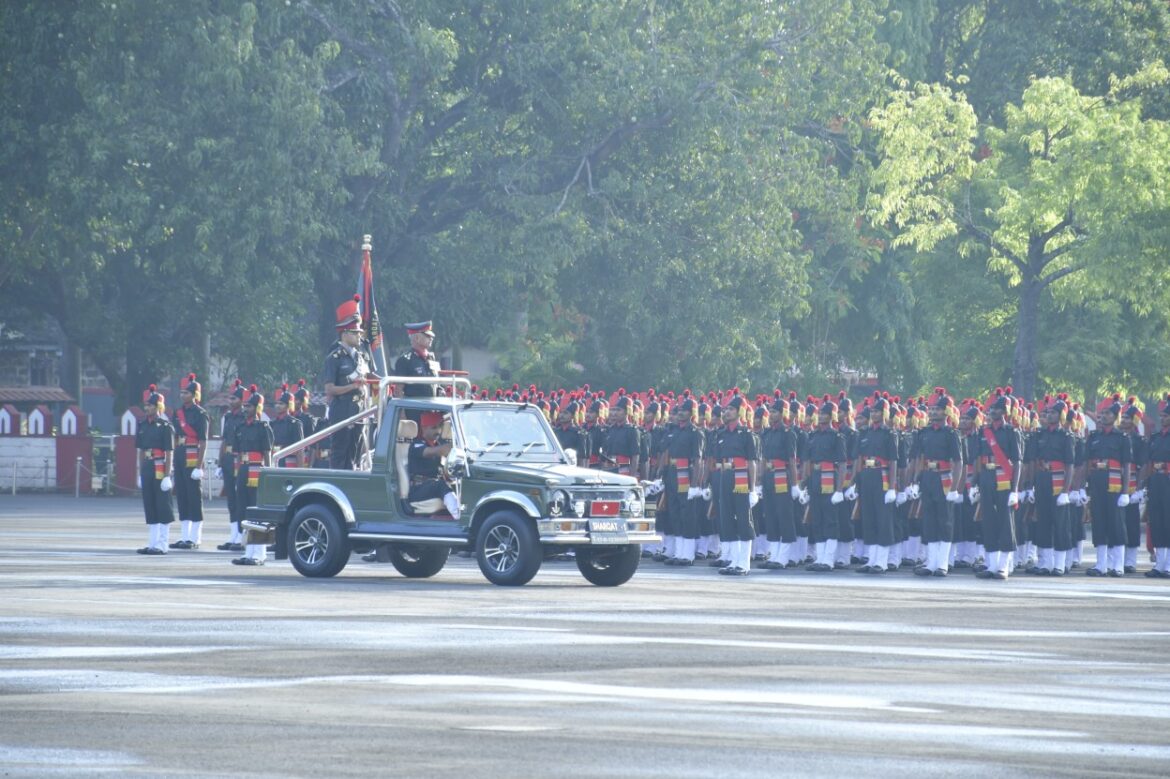 मराठा लाइट इन्फंट्री रेजिमेंटल सेंटरमध्ये सातव्या अग्निवीर बॅचची अटेस्टेशन परेड उत्साहात संपन्न