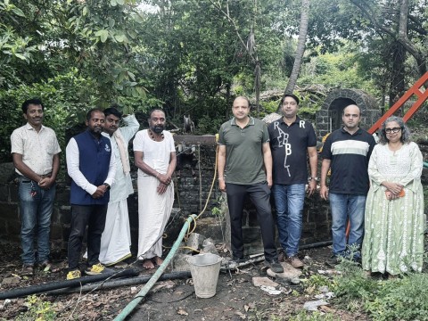 ‘प्यास फाउंडेशन’तर्फे तारीहाळ येथील बडेकोळ मठातील ऐतिहासिक विहिरीचे पुनरुज्जीवन