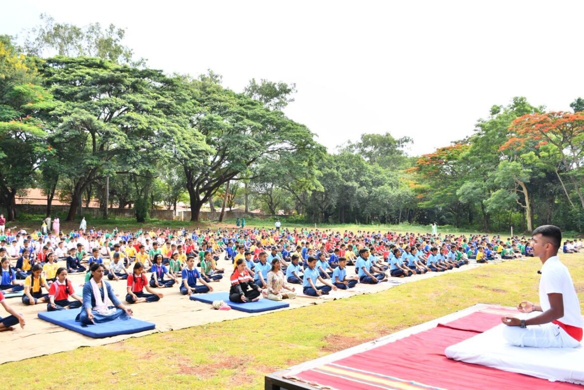 International Yoga Day 2026 Celebrated at Army Public School, Belgaum
