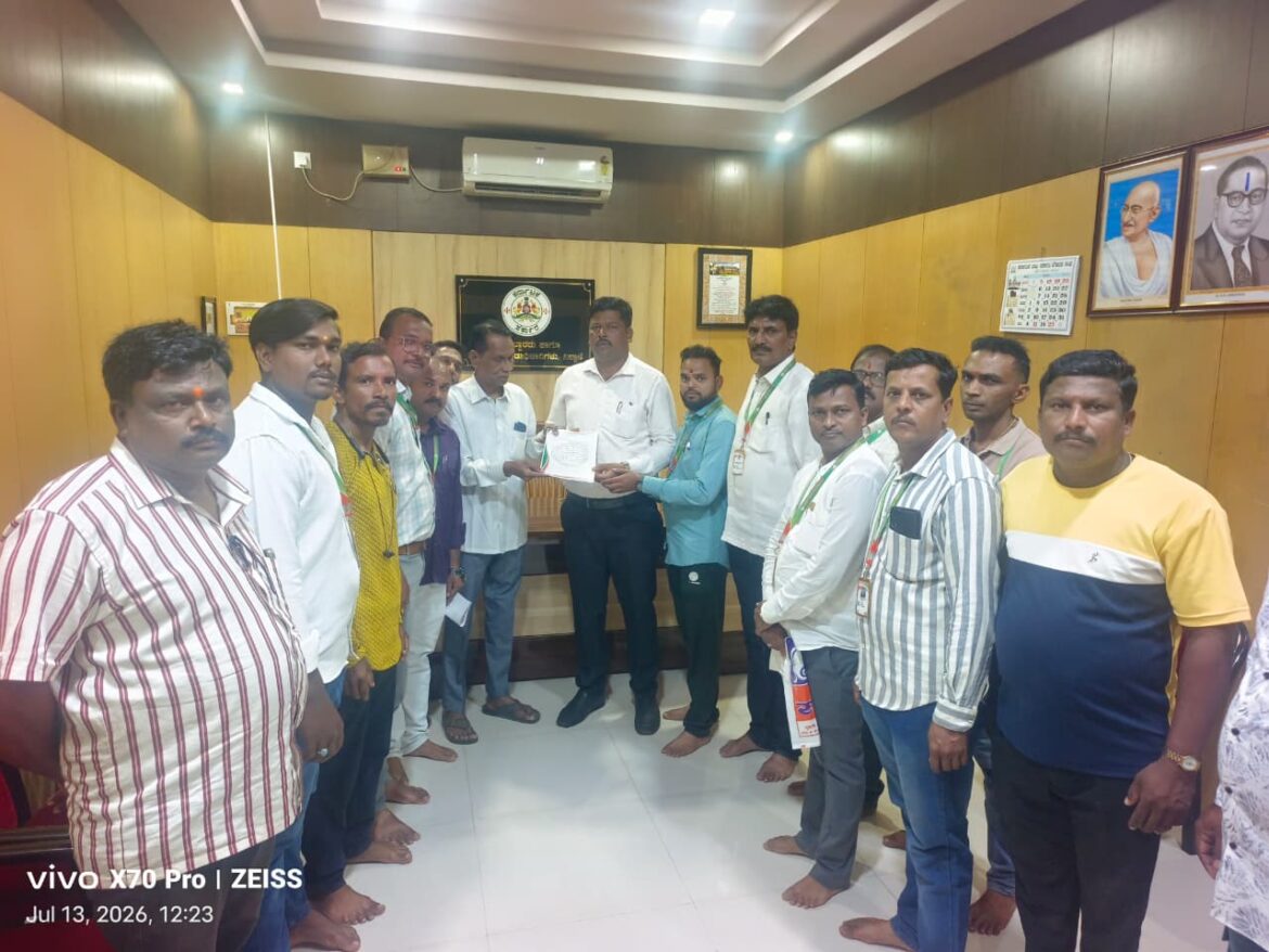 निपाणीतील मूलभूत प्रश्नांसाठी १५ जुलैला धरणे आंदोलन; 4 जेआर ह्युमन राईटस् केअर ऑर्गनायझेशनकडून प्रशासनाला निवेदन