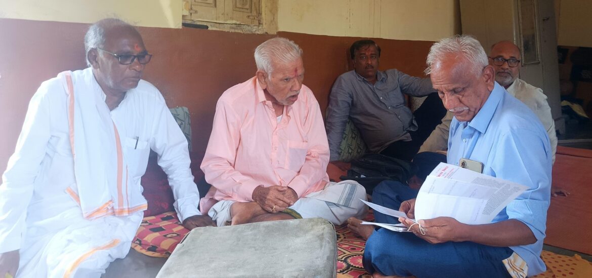 सीमा लढ्याला नवी धार; मध्यवर्ती महाराष्ट्र एकीकरण समितीचे अध्यक्ष प्रकाश मरगाळे यांचा बिदर-भालकी दौरा