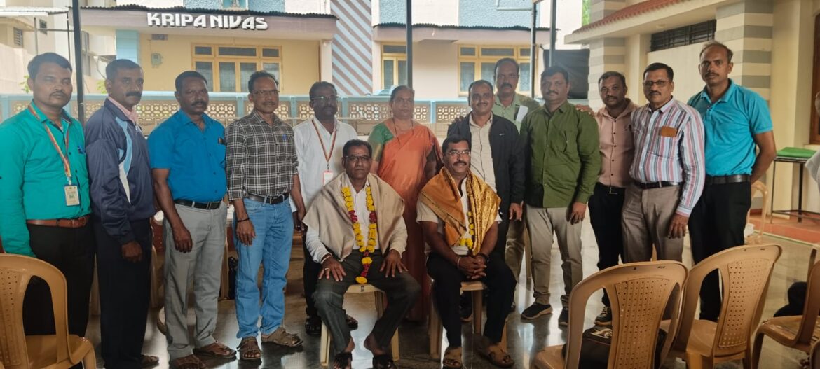खानापूर तालुका शारीरिक शिक्षक संघटनेच्या अध्यक्षपदी किरण पाटील यांची निवड