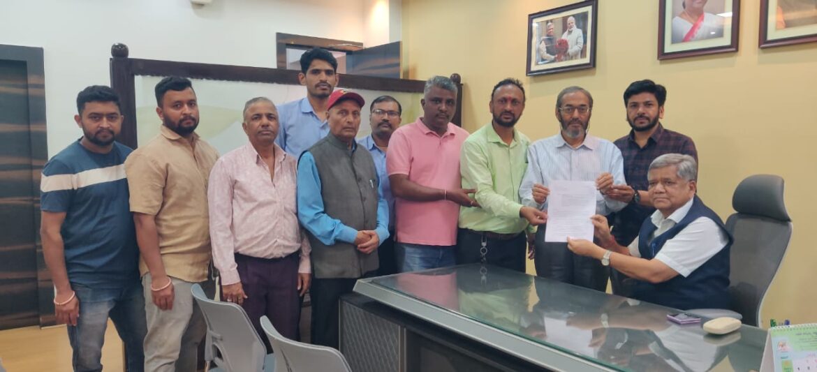 गुड्स शेड रोडच्या कायमस्वरूपी दुरुस्तीची मागणी; खासदार जगदीश शेट्टर यांना निवेदन