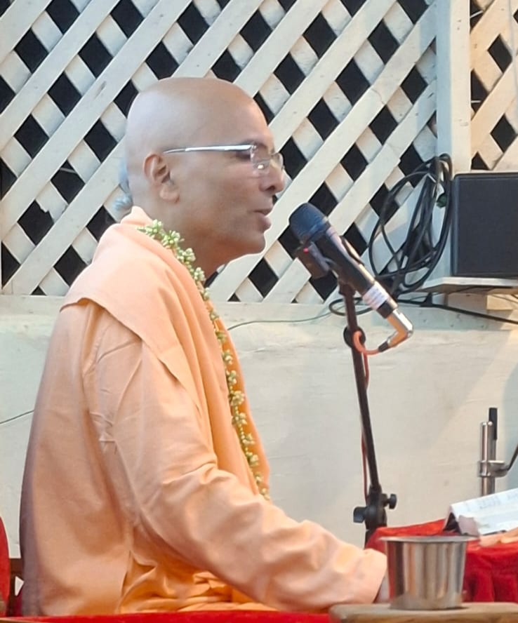इस्कॉन बेळगावत बलराम जयंती उत्साहात साजरी; भक्तीरसामृत स्वामी महाराजांचे मार्गदर्शन