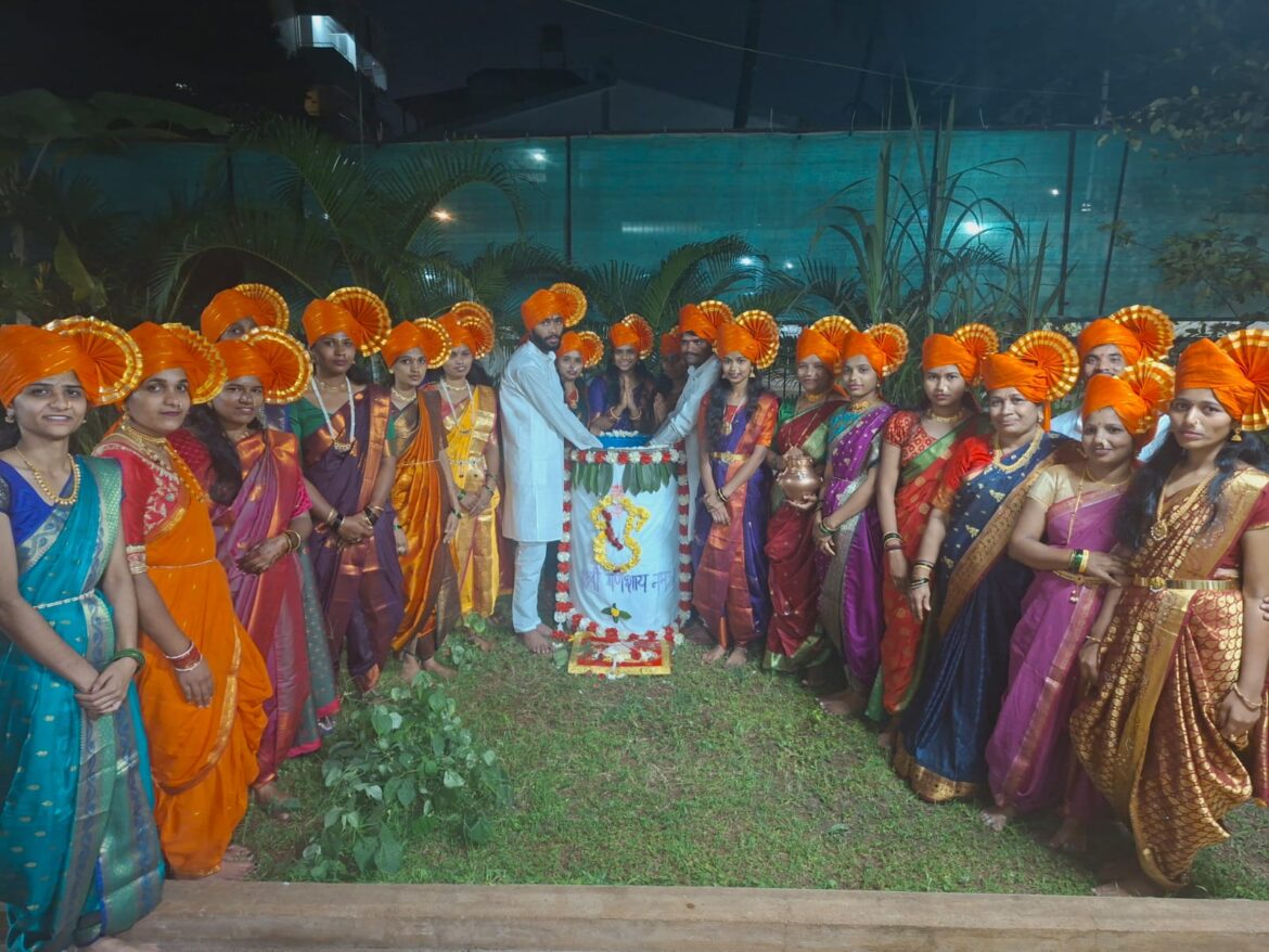 भक्तीला पर्यावरण संवर्धनाची जोड; संजीविनी फौंडेशनच्या गणेशोत्सवाची उत्साहात सांगता