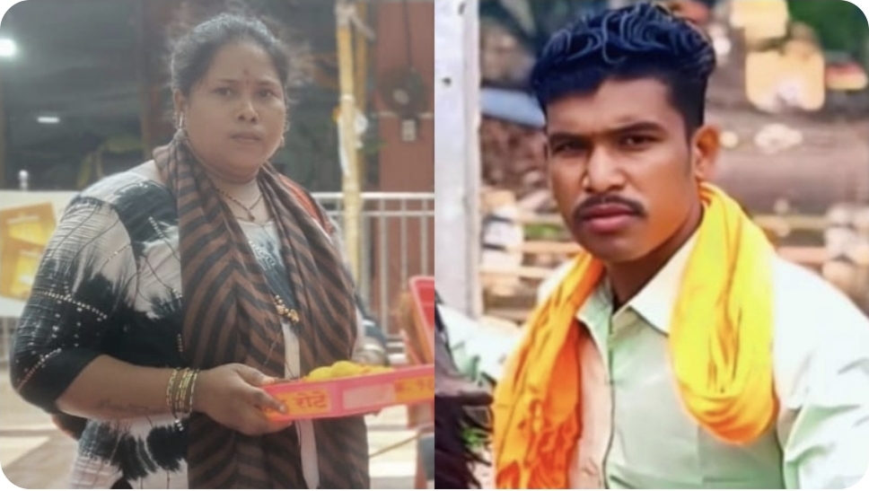 घटस्फोटाची मागणी केल्याने संतापलेल्या पतीकडून पत्नीची दगडाने ठेचून हत्या; अमटूर गावातील धक्कादायक घटना
