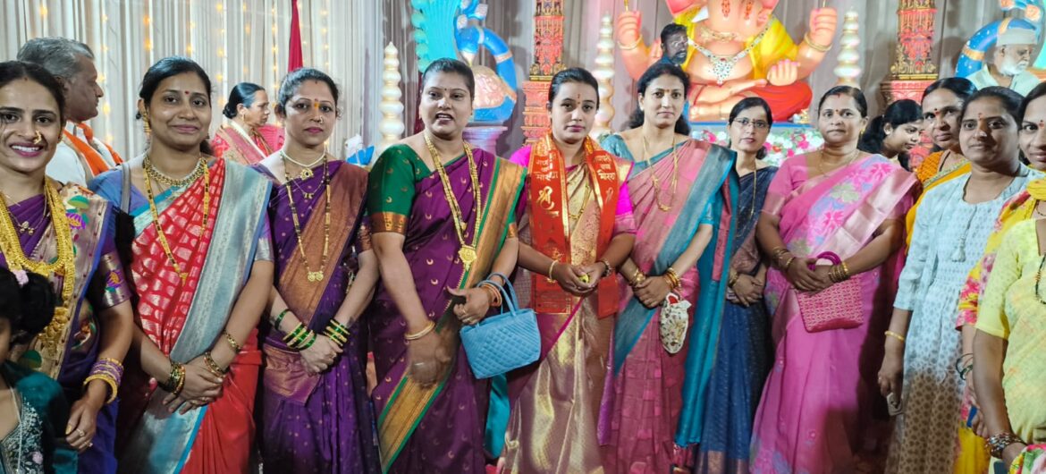 श्रींगरी कॉलनीत विविध सामाजिक उपक्रमांनी गणेशोत्सव उत्साहात
